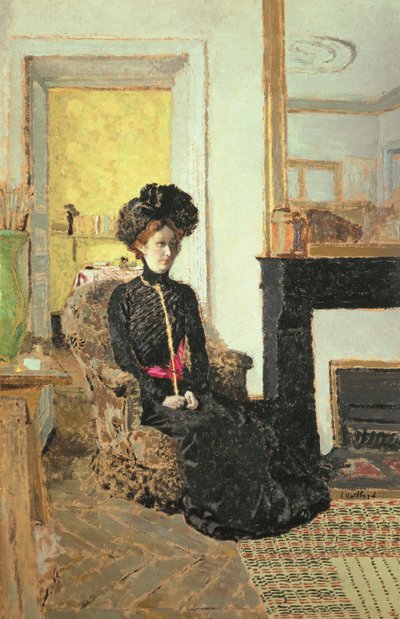 Seated Woman, 1901 by Edouard Vuillard